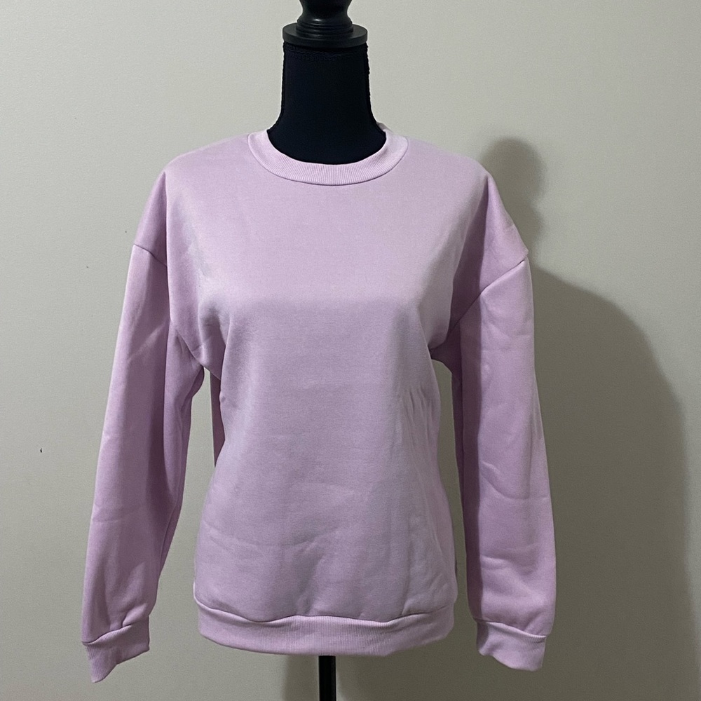 Light lavender sweatshirt